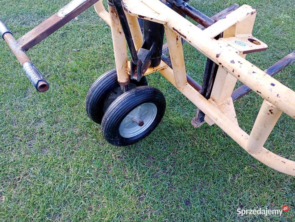 Wózek paleciak na budowę do kostki brukowej itp Zdziarzec