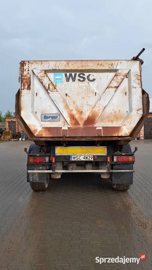 Naczepa wywrotka patelnia 27 m3 Berger N31
