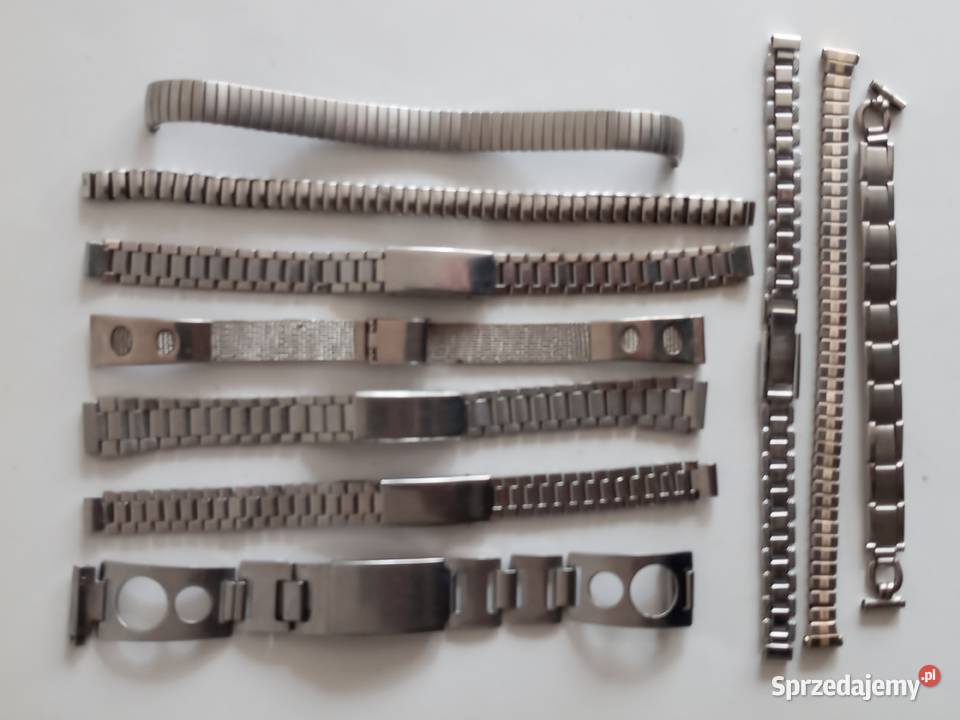 BRANSOLETY I PASKI DO ZEGARKÓW 86 SZTUK Szczecinek