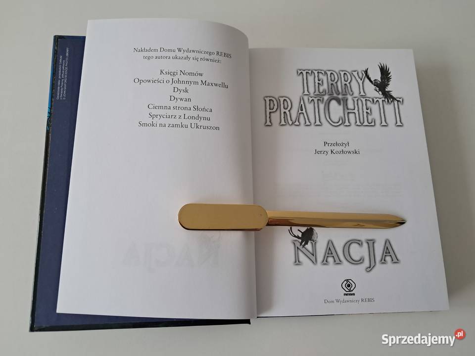Książka Nacja T Pratchett do sprzedania ISBN 9788375103670