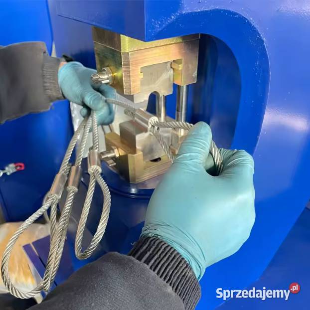 Prasa hydrauliczna 50 t do zaciskania linek wielkopolskie Turek sprzedam