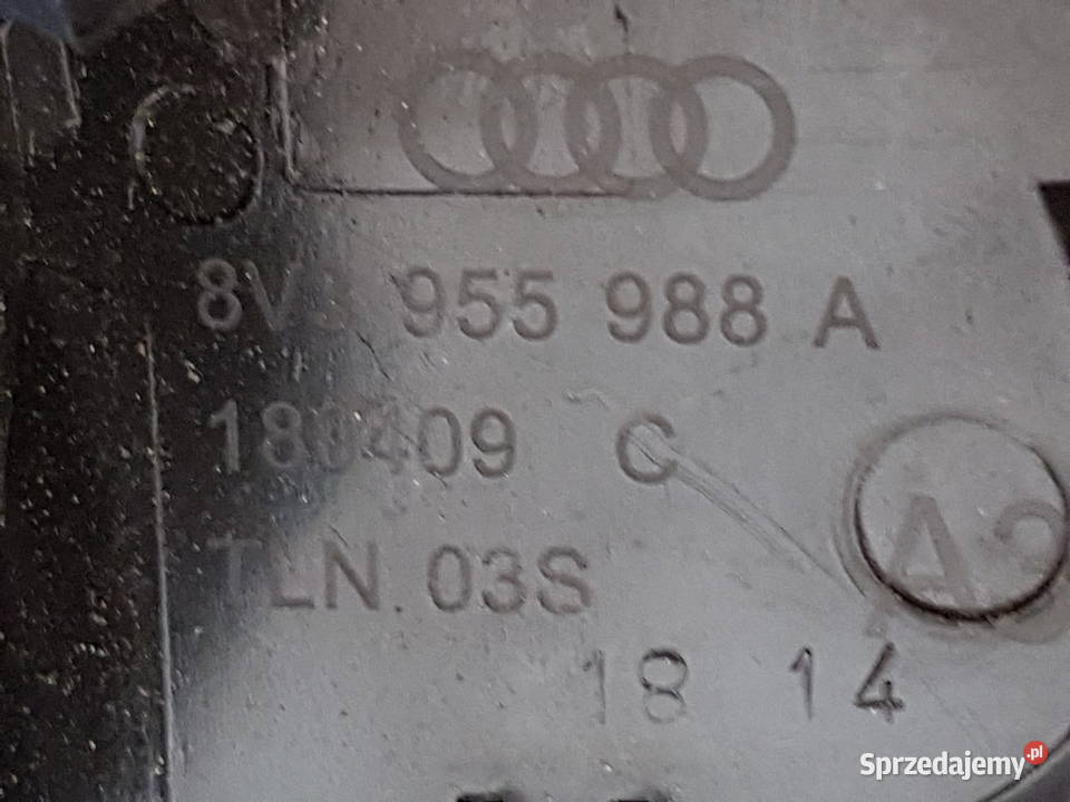 AUDI A3 8V SPRYSKIWACZ MASKI 8V3955987A wielkopolskie Turek