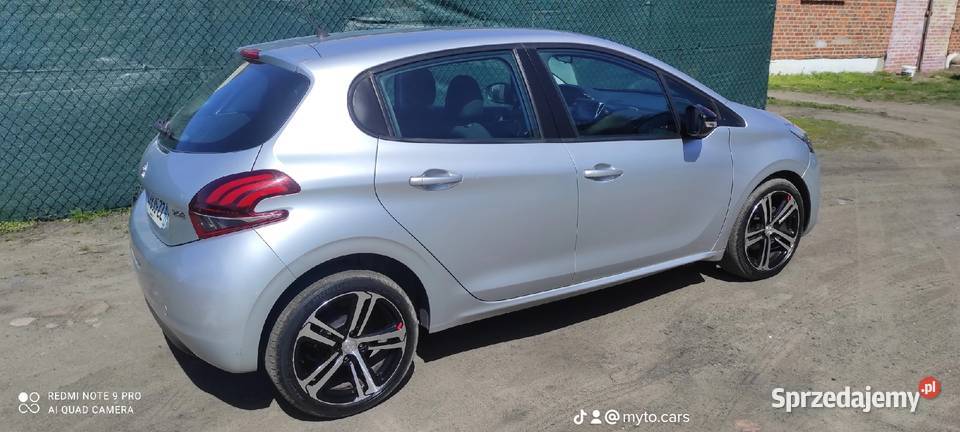 Peugeot 208 lift tablet klimatyzacja 2012 Rok produkcji 2012