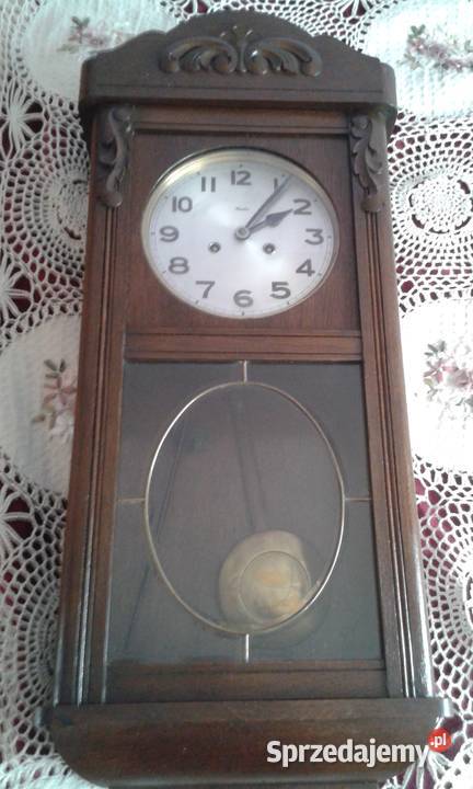 Zegar wiszący ANTYK marka FMS Mauthe ok 1930 r