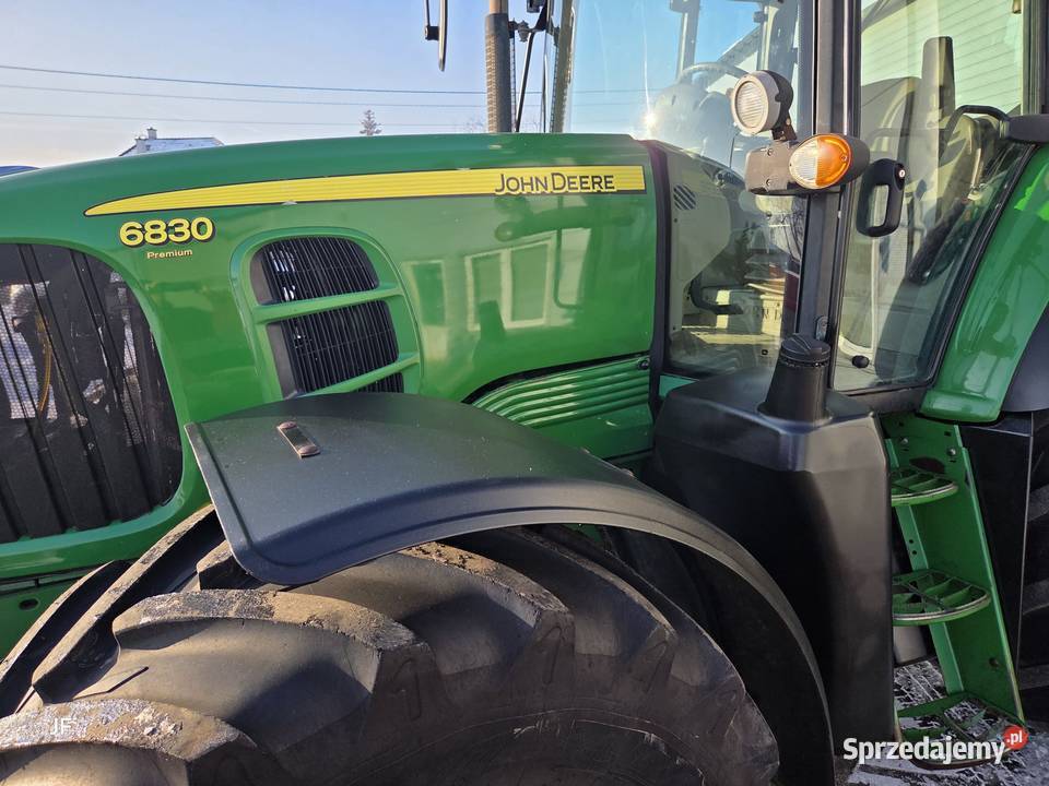 Ciągnik John Deere 6830 Premium 2010 Bogata Gąsewo