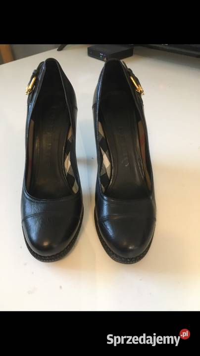 Czółenka damskie na obcasie Burberry 39 Skawina