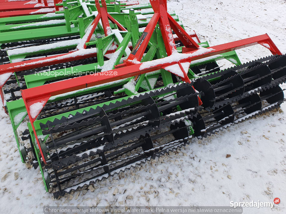 wałek do brony samodzielny wał strunowy uprawowy dolnośląskie Stara Kamienica