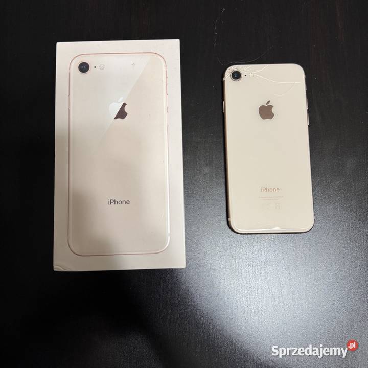 iPhone 8 64GB Gold Sprawny Bez blokad Pudełko Warszawa