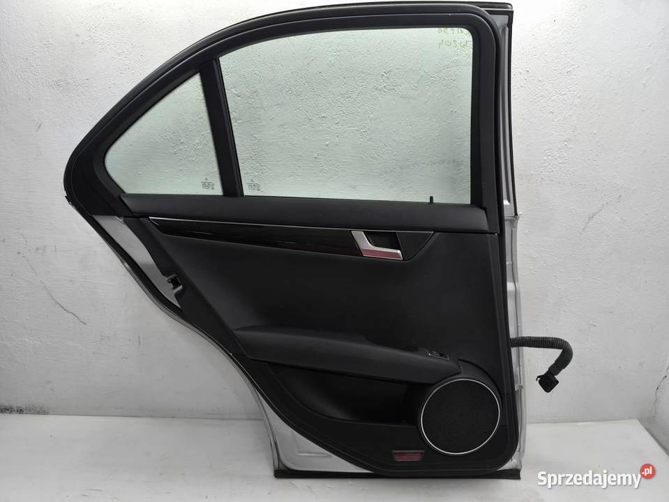 DRZWI LEWY TYŁ KOMPLETNE 775 MERCEDES W204 LIFT wielkopolskie