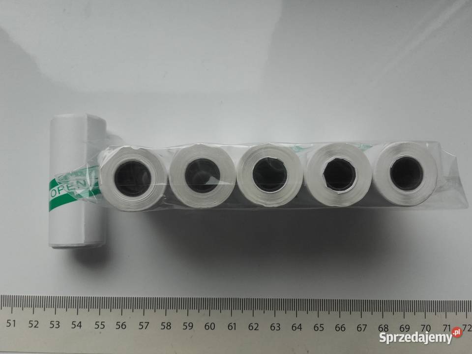 Rolki przylepne do mini drukarki termicznej 57mm Bydgoszcz