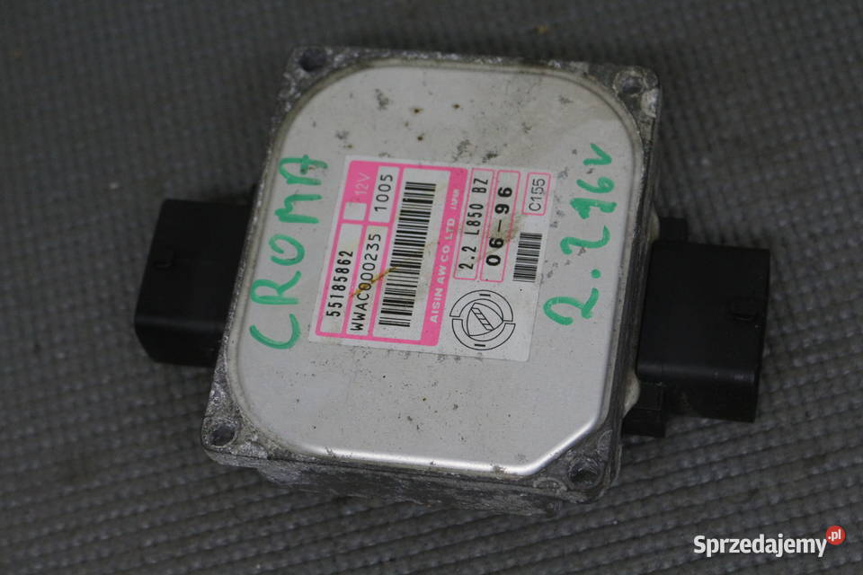 FIAT CROMA 22 16V STEROWNIK SKRZYNI 55185862 Układ elektryczny dolnośląskie Prochowice