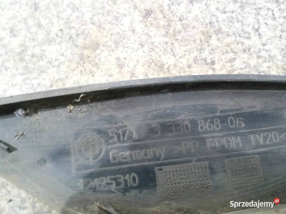 OSŁONA LISTWA BŁOTNIKA PRAWY LEWY TYŁ KPL