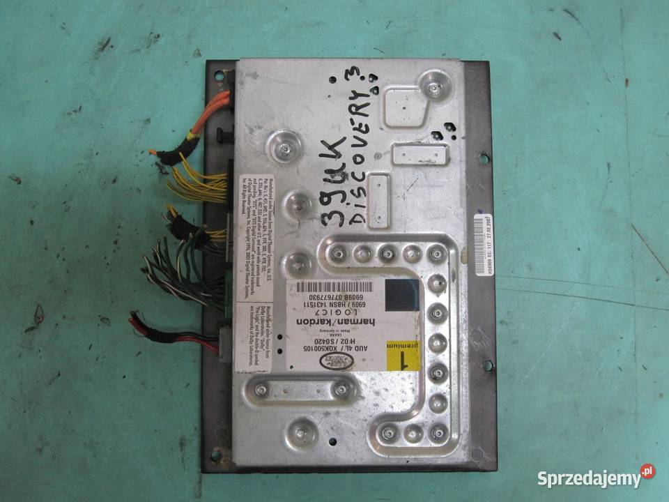 LAND ROVER DISCOVERY III 07r wzmacniacz radia Sprzęt audio fabryczny