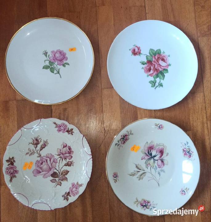 Patera Roschtzer Porzellanfabrik Unger Schilde pomorskie Gdańsk