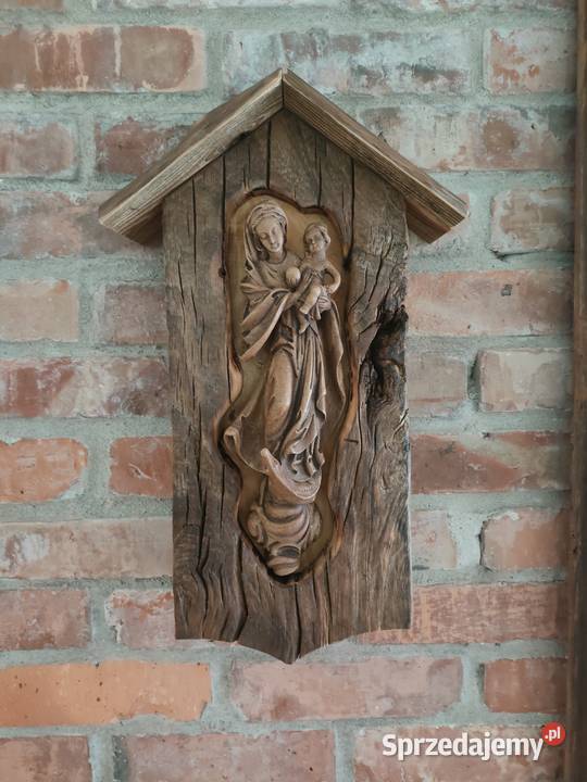 Kapliczka drewniana Figurki i rzeźby Siedlce