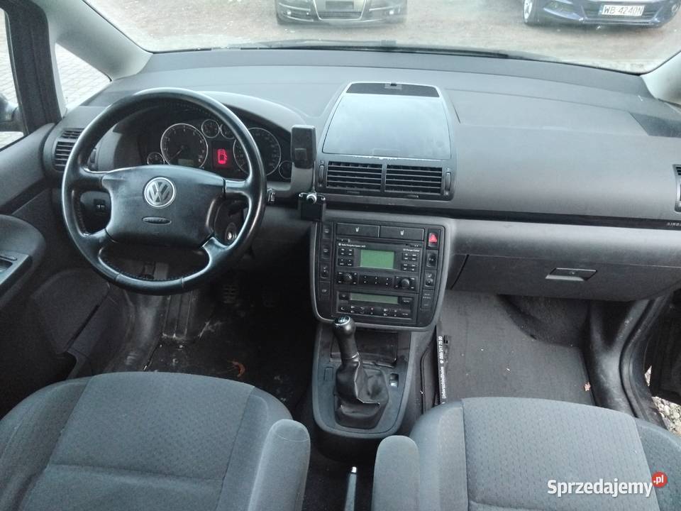 Volkswagen Sharan 18 turbo benzyna 150 2007r wielofunkcyjna kierownica sprzedam
