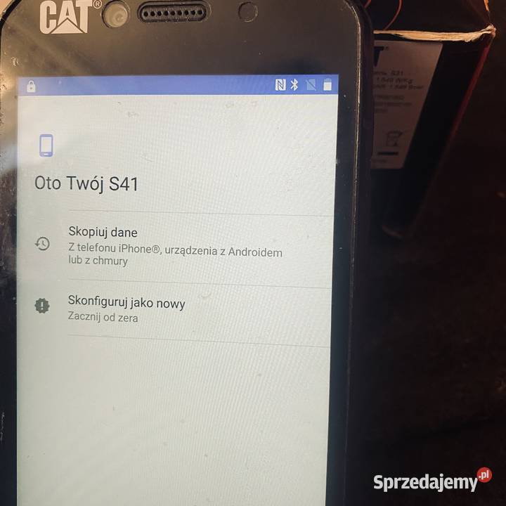 Smartfon Cat Phones S41 3 GB 32 GB 4G LTE czarny sprzedam