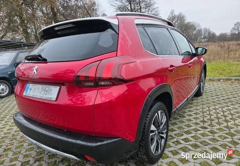 PEUGEOT 2008 SALONOWY 47500 XII 2019r 12Benzyna światła przeciwmgielne lubelskie