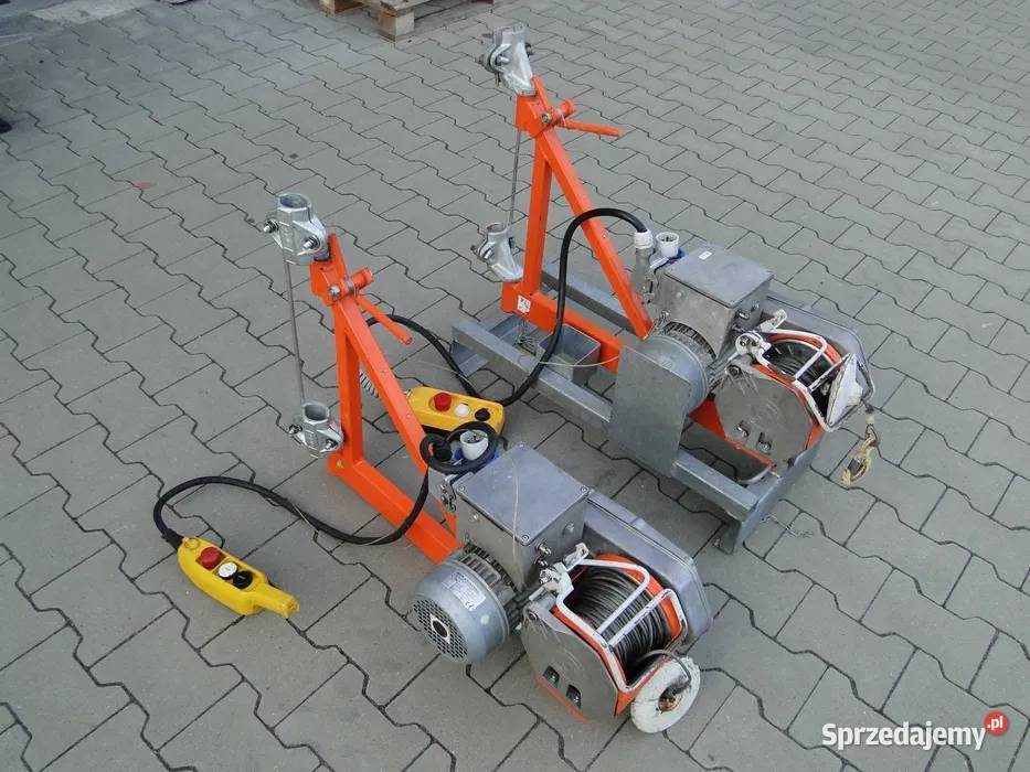 Winda dekarska Wyciągarka Wciągarka Budowlana