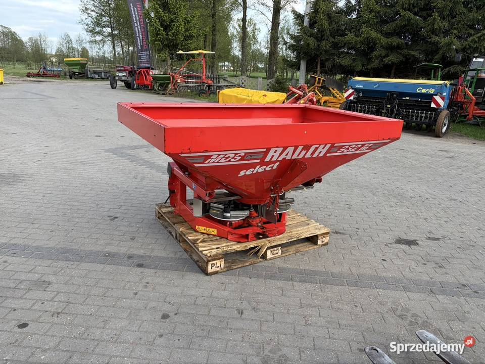 Rozsiewacz nawozów Rauch MDS 932 Kuhn siewka Rozsiewacze nawozów Nawożenie