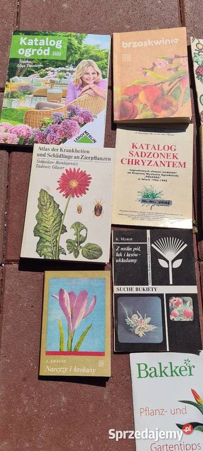 Zestaw książek ogrodniczych Wiśniowa