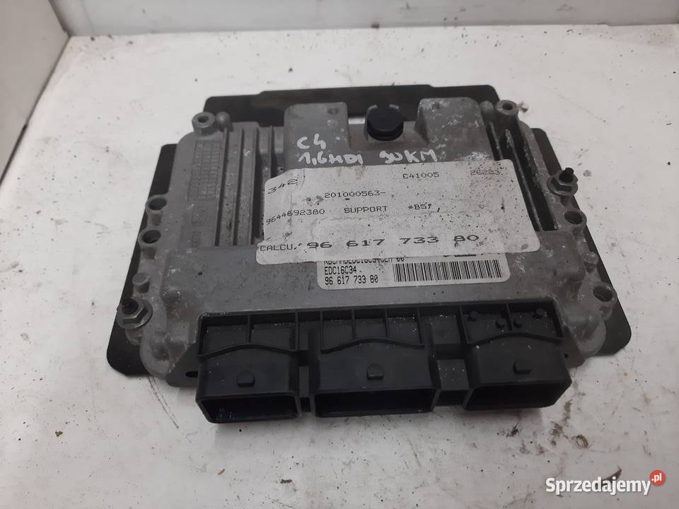 PEUGEOT Citroen 9661773380 Sterownik Silnika ECU osobowe Ksawerów