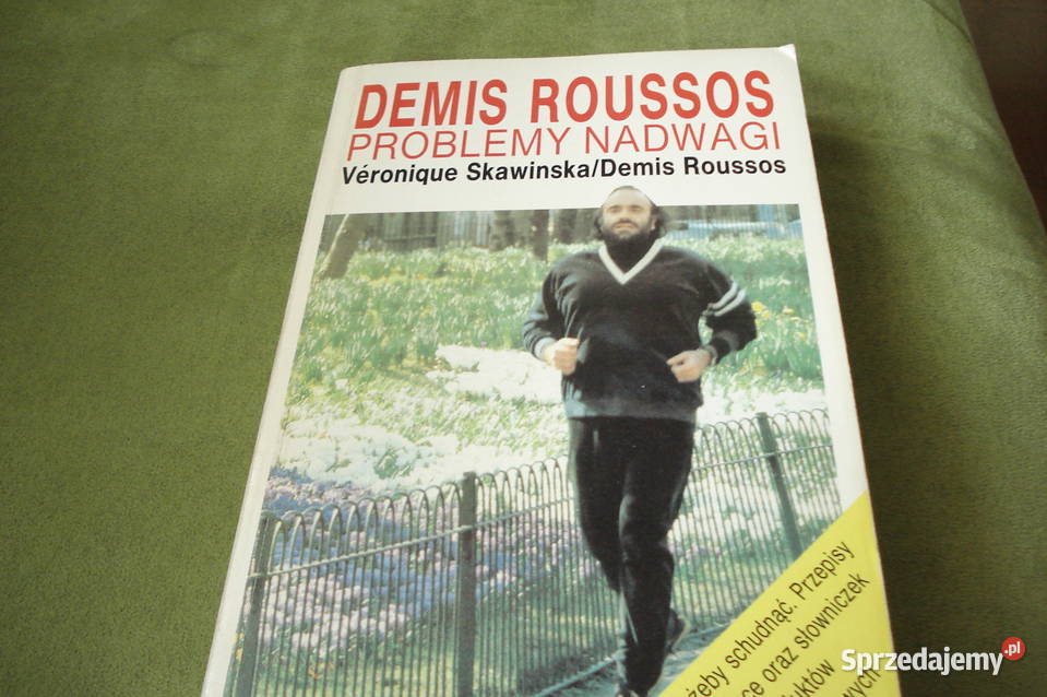 Książka Demis Roussos Problemy nadwagi sprzedam łódzkie Łódź sprzedam