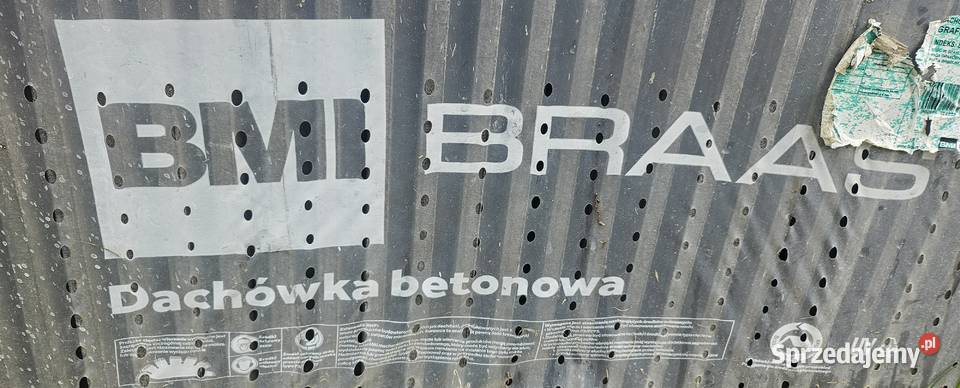 Dachówka Podstawowa Cementowa Cisar Grafitowa Środa Śląska