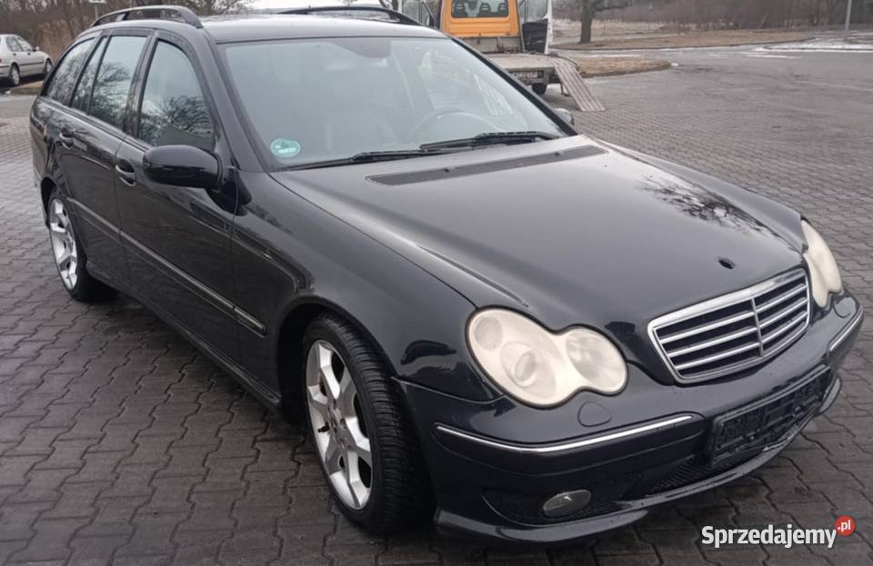 Mercedes Klasa C W203 Sport Edition pakiet AMG podgrzewane fotele Krężoły