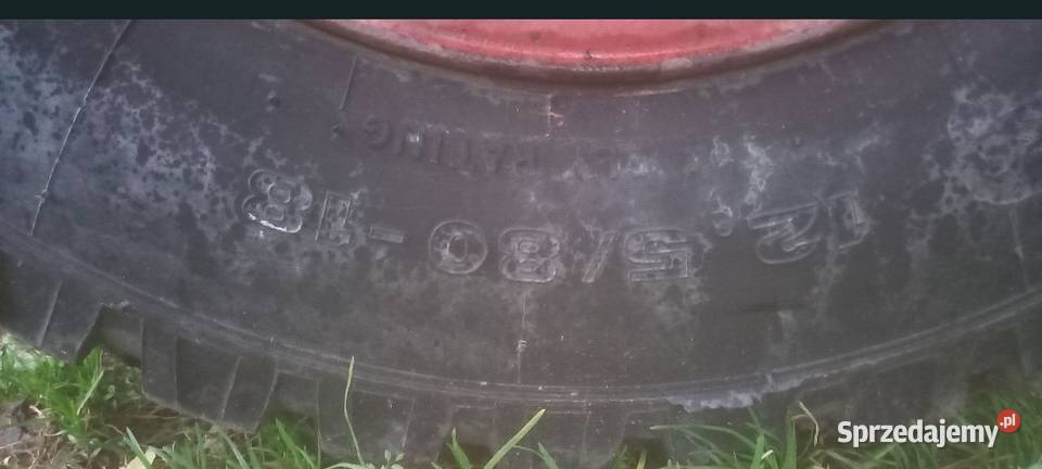 Sprzedam oś z kołami 1258018 Do przyczep rolniczych