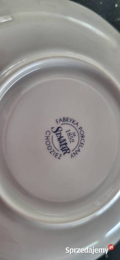 Serwis kawowo herbaciany Nowy 12os39el Porcelana biały Wyposażenie wnętrz Świdnik