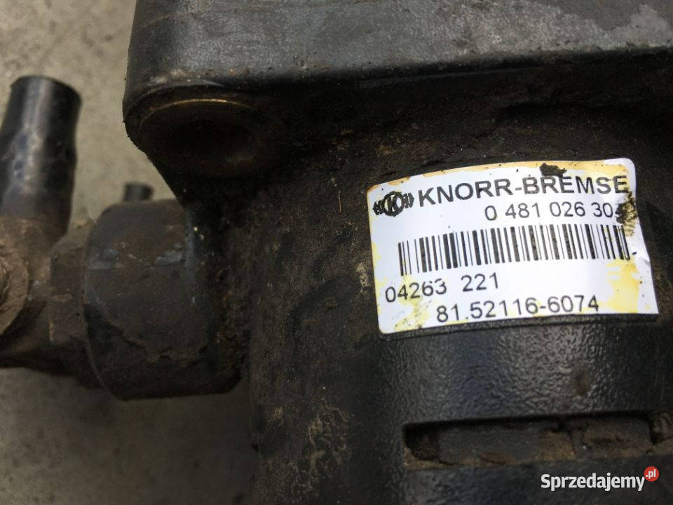 Zawór Knorr 0481026301 0481026303 81521166074 Części samochodowe lubuskie Maszewo