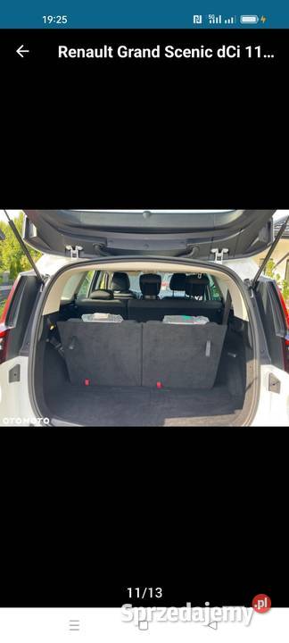 Renault Grand Scenic 7 osobowy 99 przebiegu 2017 Ostrowiec Świętokrzyski sprzedam