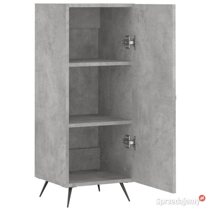 Szafka szarość betonu 345x34x90 materiał mazowieckie Warszawa