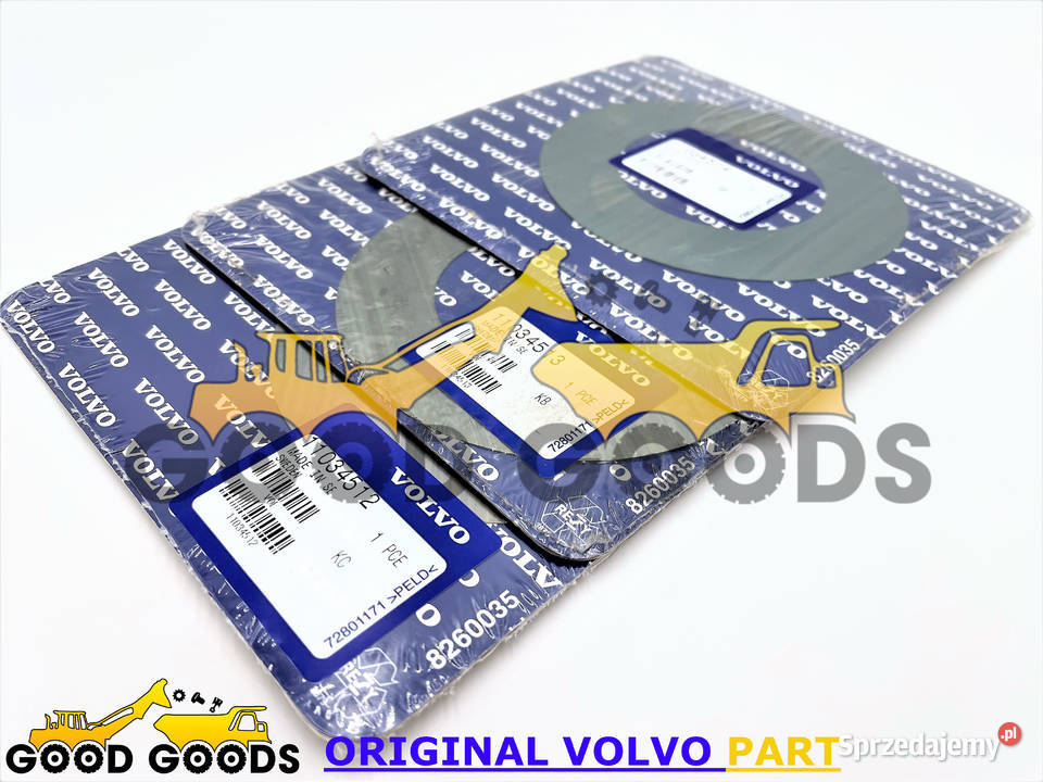 VOLVO PODKŁADKA REGULACYJNA 11034514 11034513 Władysławów