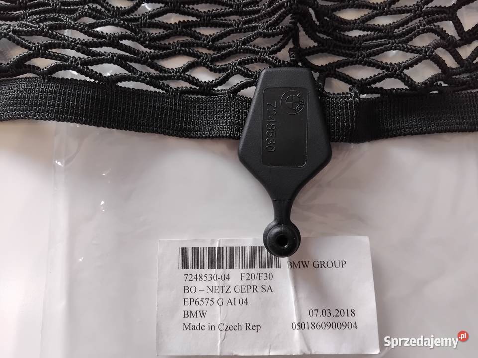 BMW Siatka bagażnika BMW 724853004 Nowa Oryginał Ostroróg