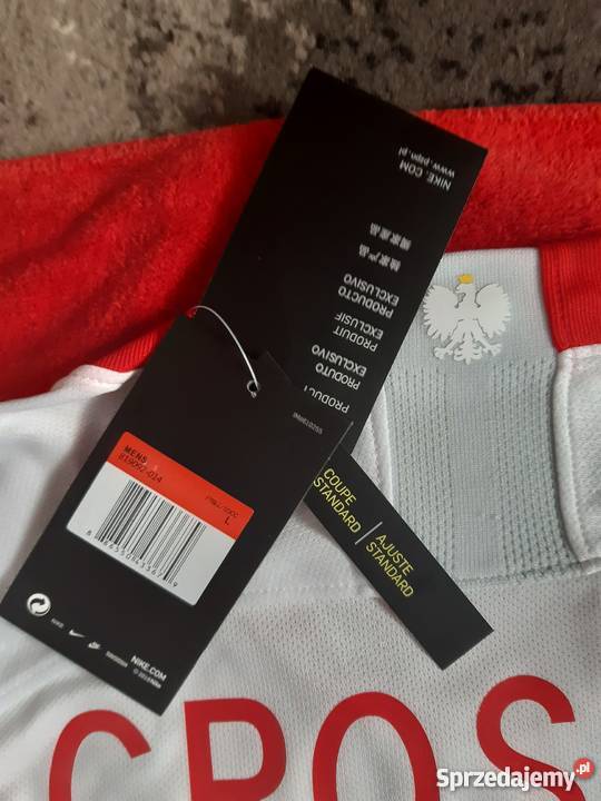 Koszulka Polska 2018 Grosicki 11 z autografem lubelskie Lublin