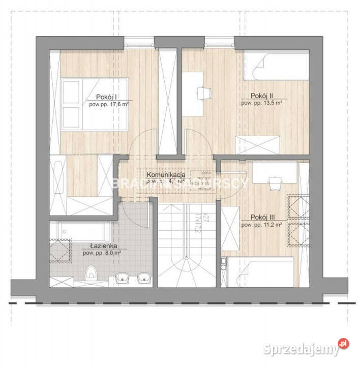 sprzedaży domu bliźniaka 1087m2 Zabierzów Sprzedaż