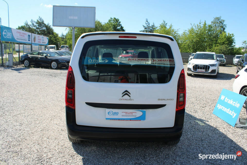 Citroen Berlingo 15 Bluehdi 100 Ss Gwarancja III mazowieckie Warszawa