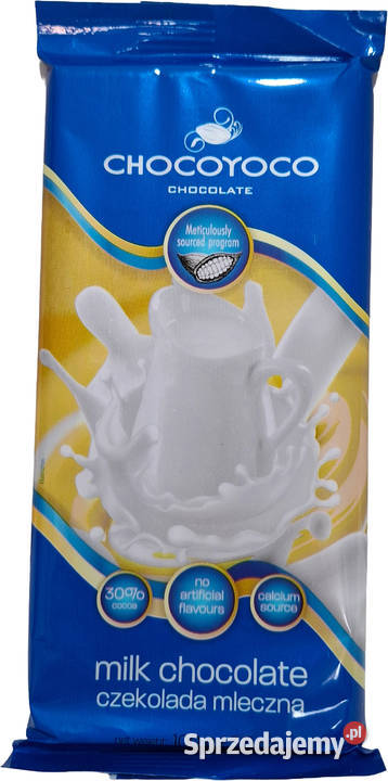 Chocoyoco Czekolada mleczna 100g Chocomoco Czeladź