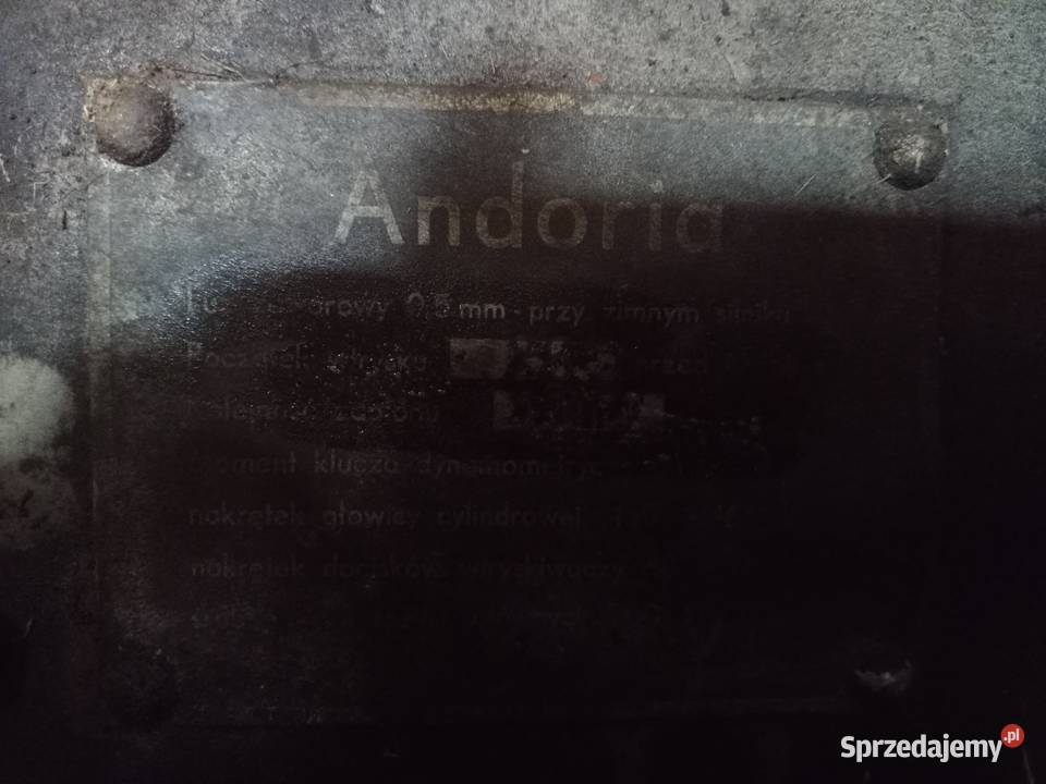 Silnik Andoria Baranówka sprzedam