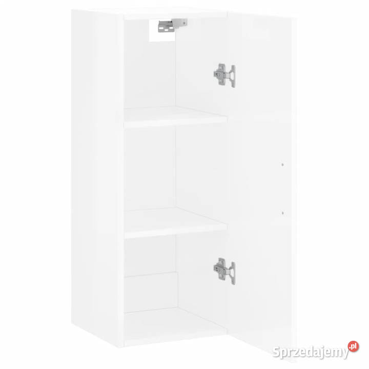 Szafka wisząca wysoki połysk biała 345x34x90