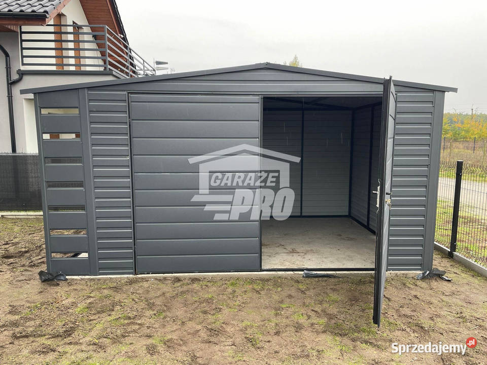 Domek Ogrodowy 4x3 wiata antracyt Dach zachodniopomorskie Nowogard