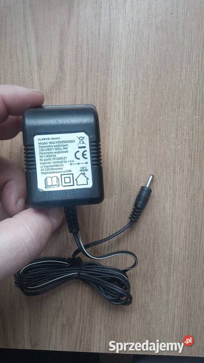 Zasilacz 230V 9v300mA Warszawa sprzedam