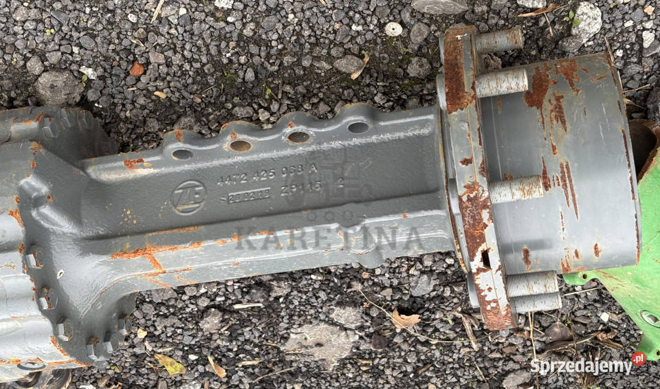 ZF MTL 3025 II OŚ Tylnia Kompletna Zwolnica Pozostałe Jastrzębniki