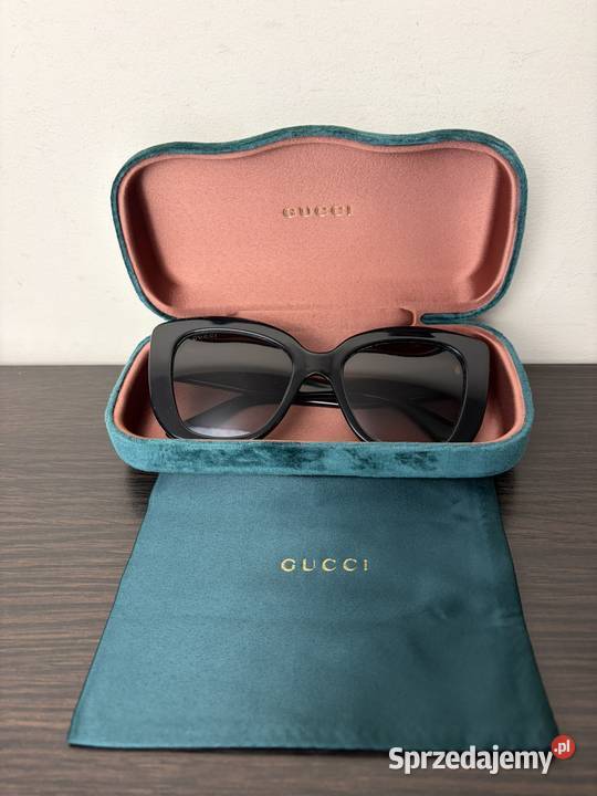 Okulary przeciwsłoneczne Gucci GG0327S 001 Poznań