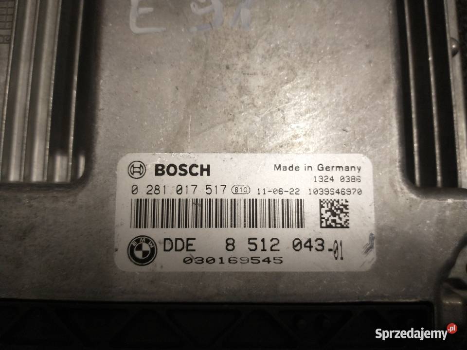 Komputer BMW E91 20d 0281017517 Bosch Nowy Sącz sprzedam