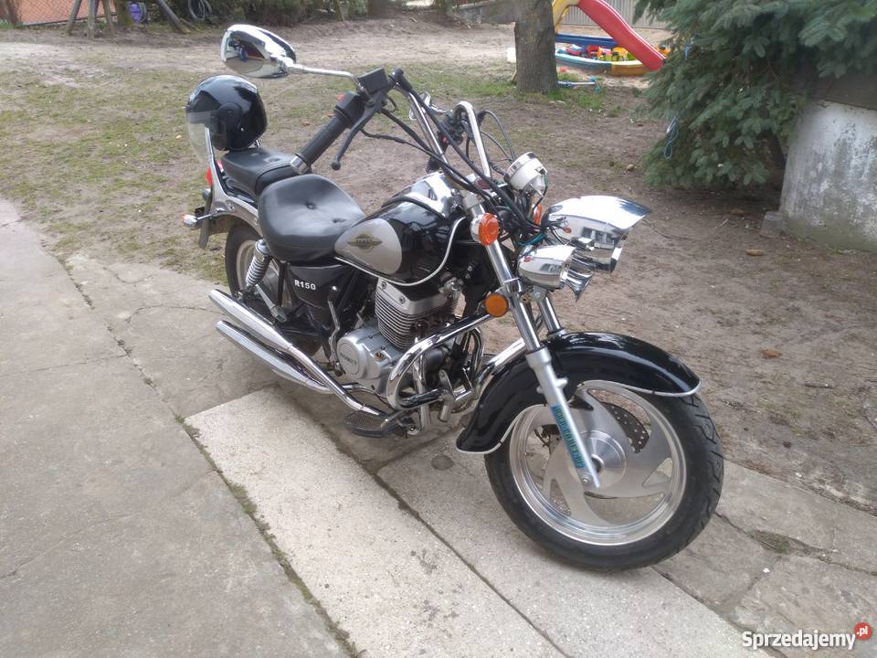 chopper romet r150 2011r czterosuwowy Brodnica