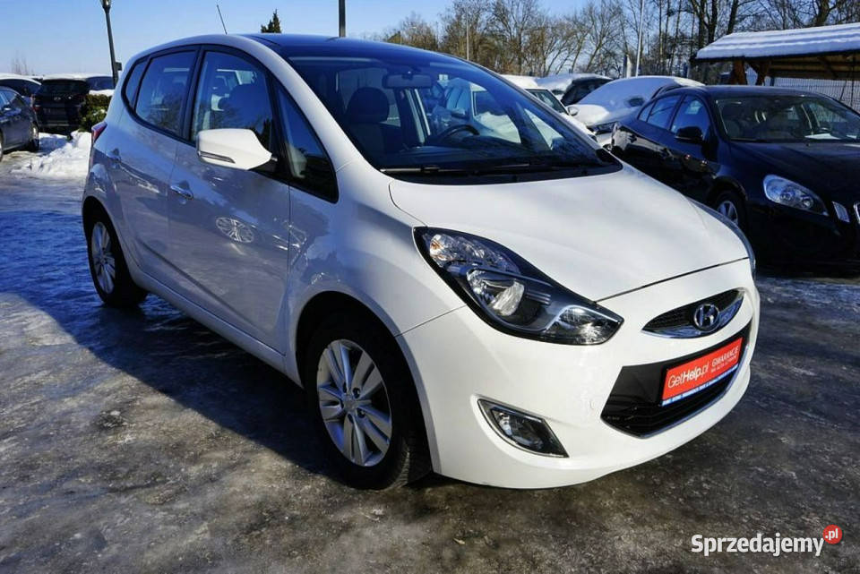 Hyundai ix20 14CRDI Klima NAVI alu 2014r światła do jazdy dziennej Płock