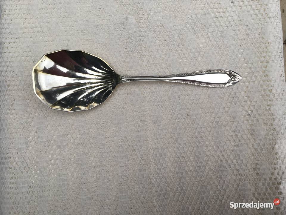 Łyżka posrebrzana do serwowania Anglia Kraków